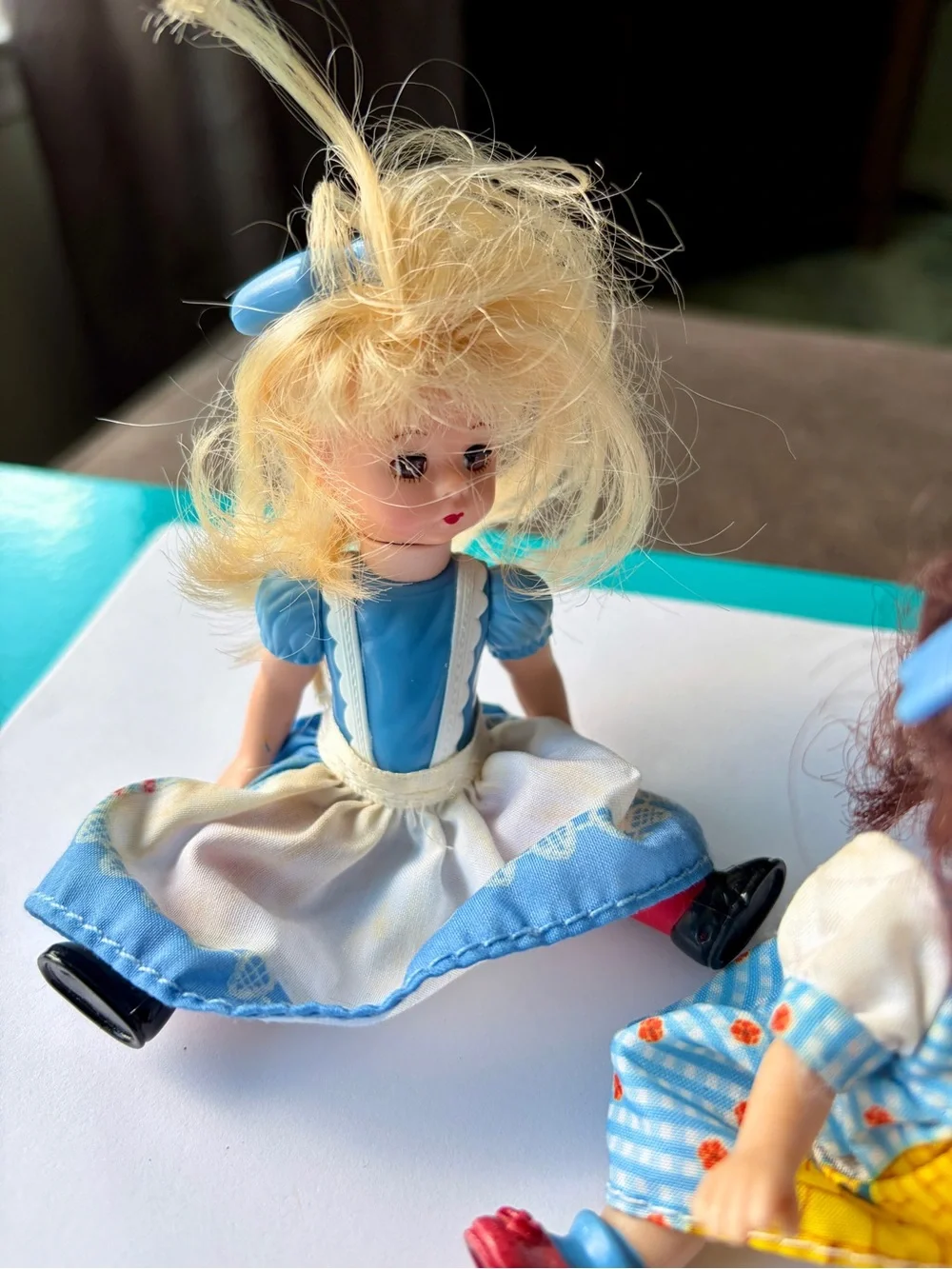 2 Messy little Madame Alexander dolls Alice in Wonderland, Dorothy Wizard of Oz